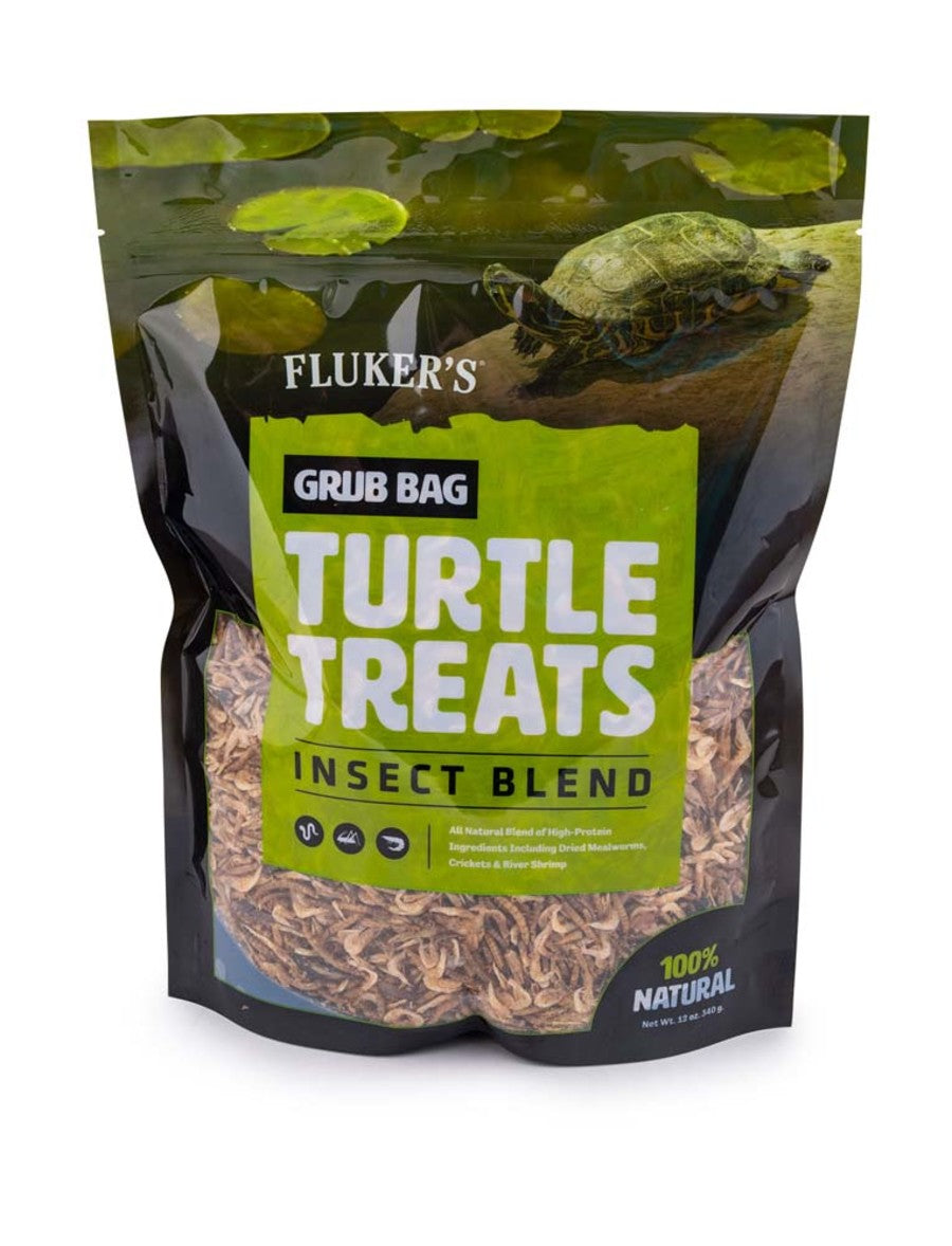 Fluker's Grub Bag Turtle Treat Insect Blend Dry Food